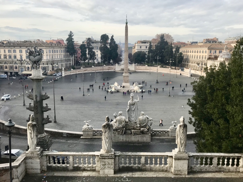 Piazza del Populo in Rom
