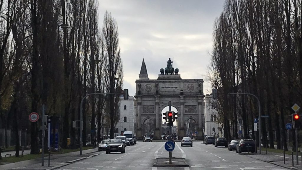 München-Schwabing mit Siegestor