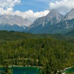 Zugspitze und Alpspitze in den Alpen