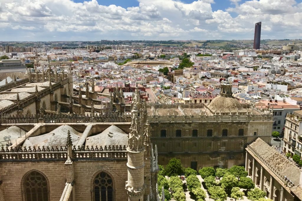 Aussicht von La Giralda über Sevilla