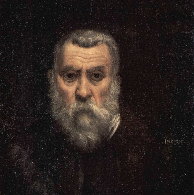 Jacopo Tintoretto, Selbstporträt