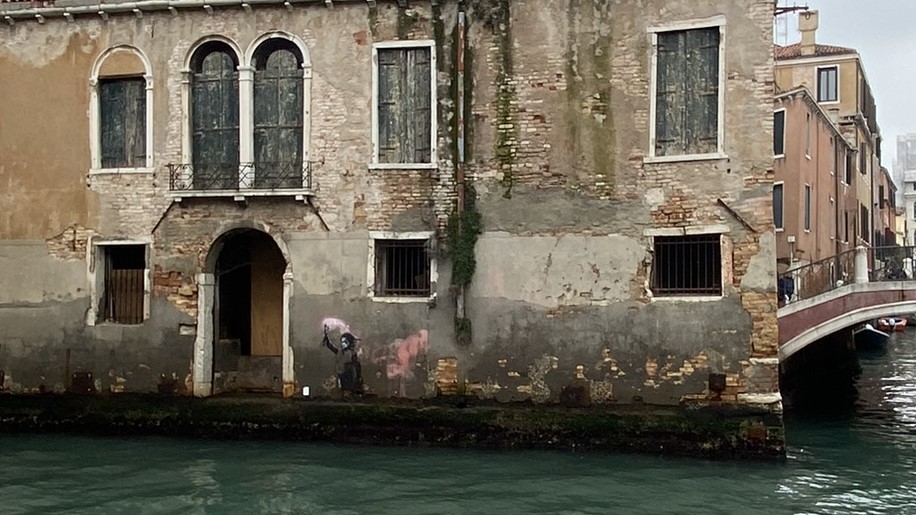 Banksy Street-Art in Venedig