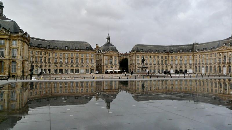 Place de la Bourse in Bordeaux 