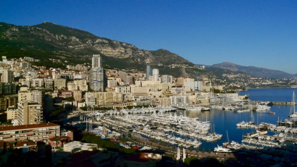 Jachthafen Port Hercule in Monaco