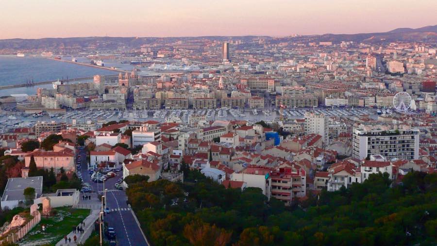 Hafen und Altstadt von Marseille